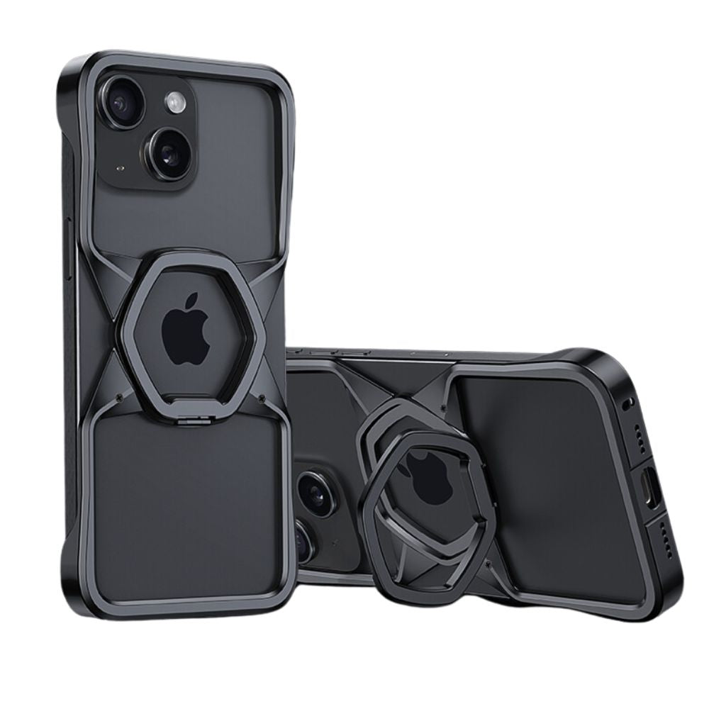 Minimal Magnetic Hexagon Case for Apple iPhone 16 Pro Max - Slim, Durable, MagSafe Compatible, Lightweight, Ultra-Thin iPhone Protective Case for Effortless Wireless Charging