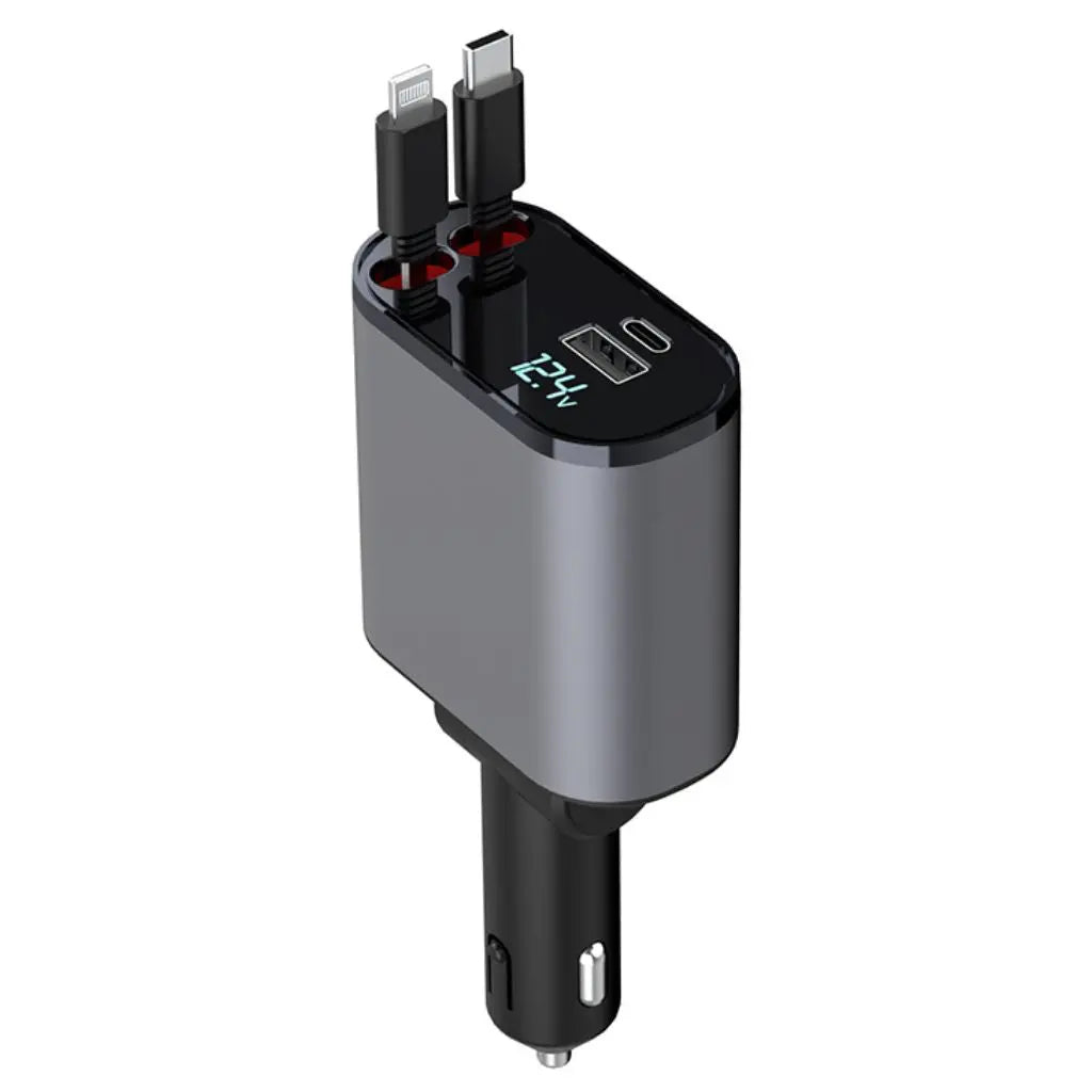 Retractable Fast Car Charger Evolved Chargers