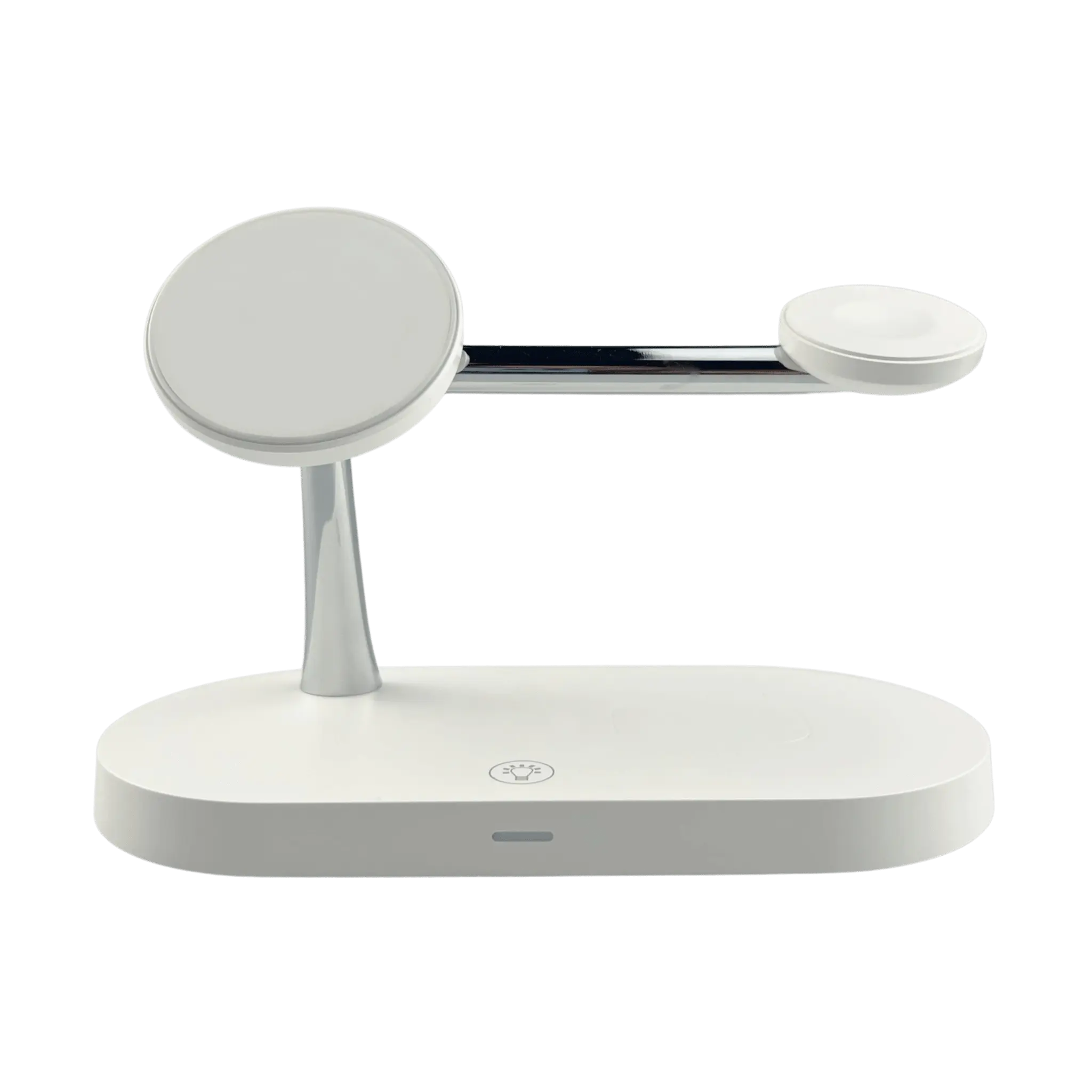 3 in 1 Wireless Charging Station with iPhone, Apple Watch, and AirPods Pro